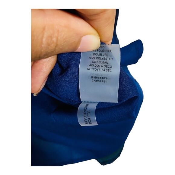 Vince Camuto Sleeveless V-Neck Fit and Flare Jacquard Dress, Sz 8— NWT - Picture 8 of 10